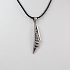 Hopi Stylized Feather Pendant