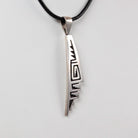 Hopi Stylized Feather Pendant