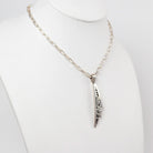 Hopi Stylized Feather Pendant