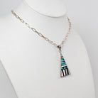 Zuni Inlay Pendant