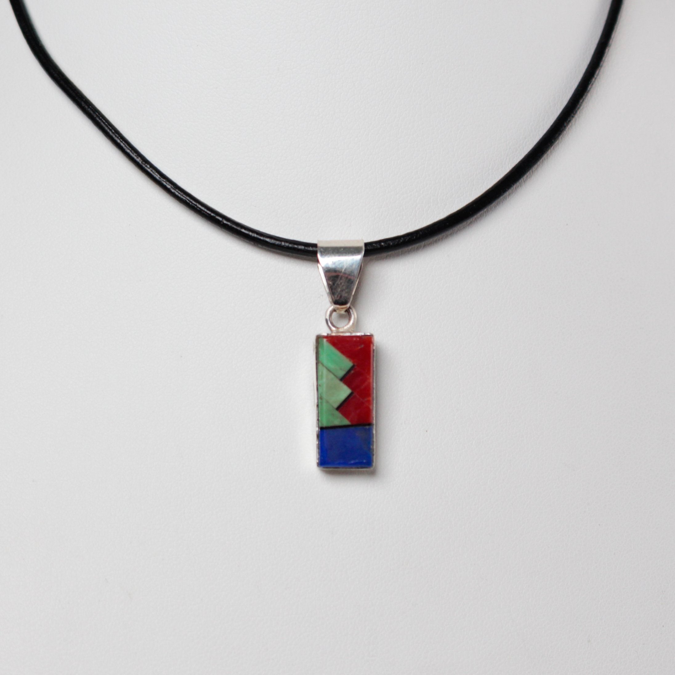 Zuni Inlay Pendant