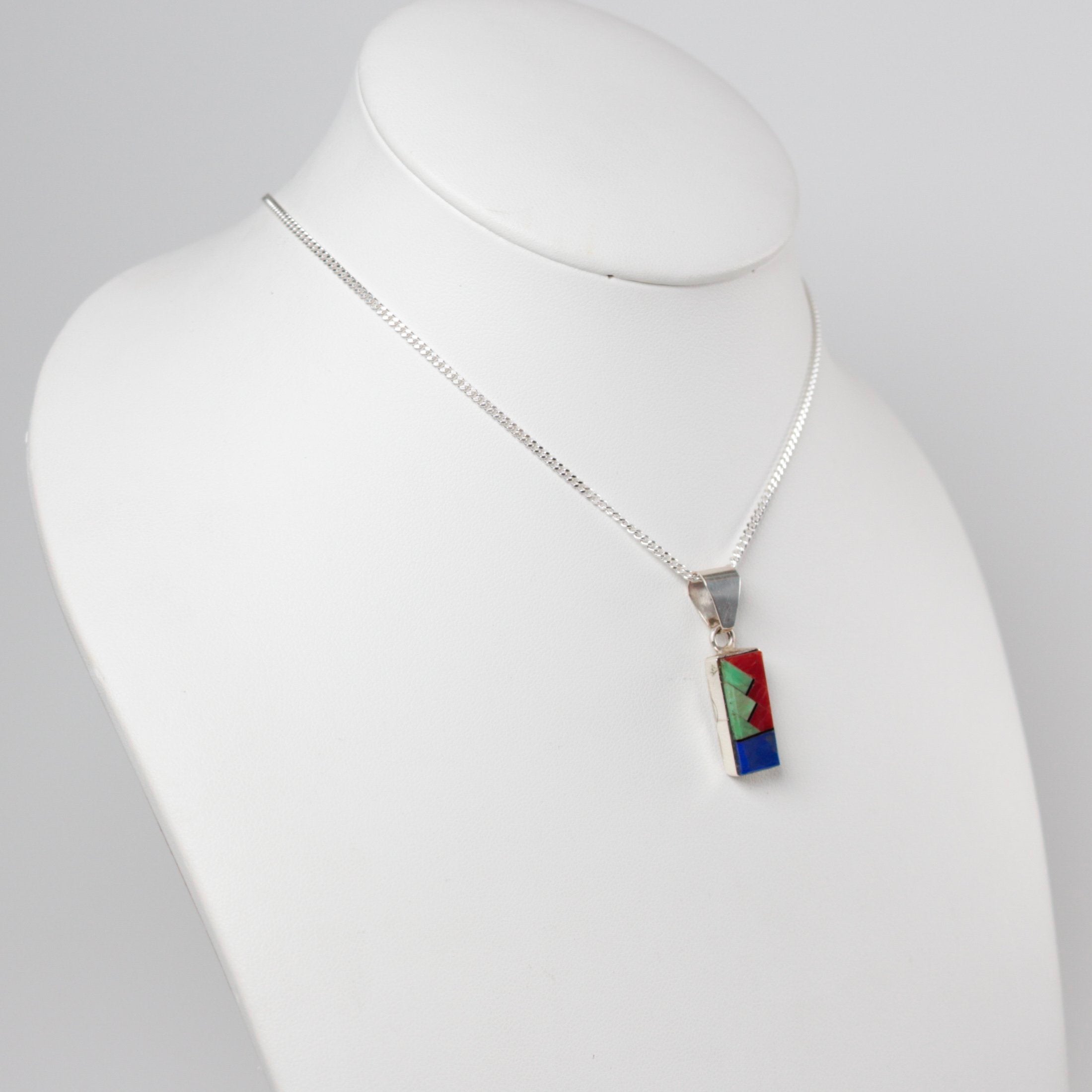 Zuni Inlay Pendant