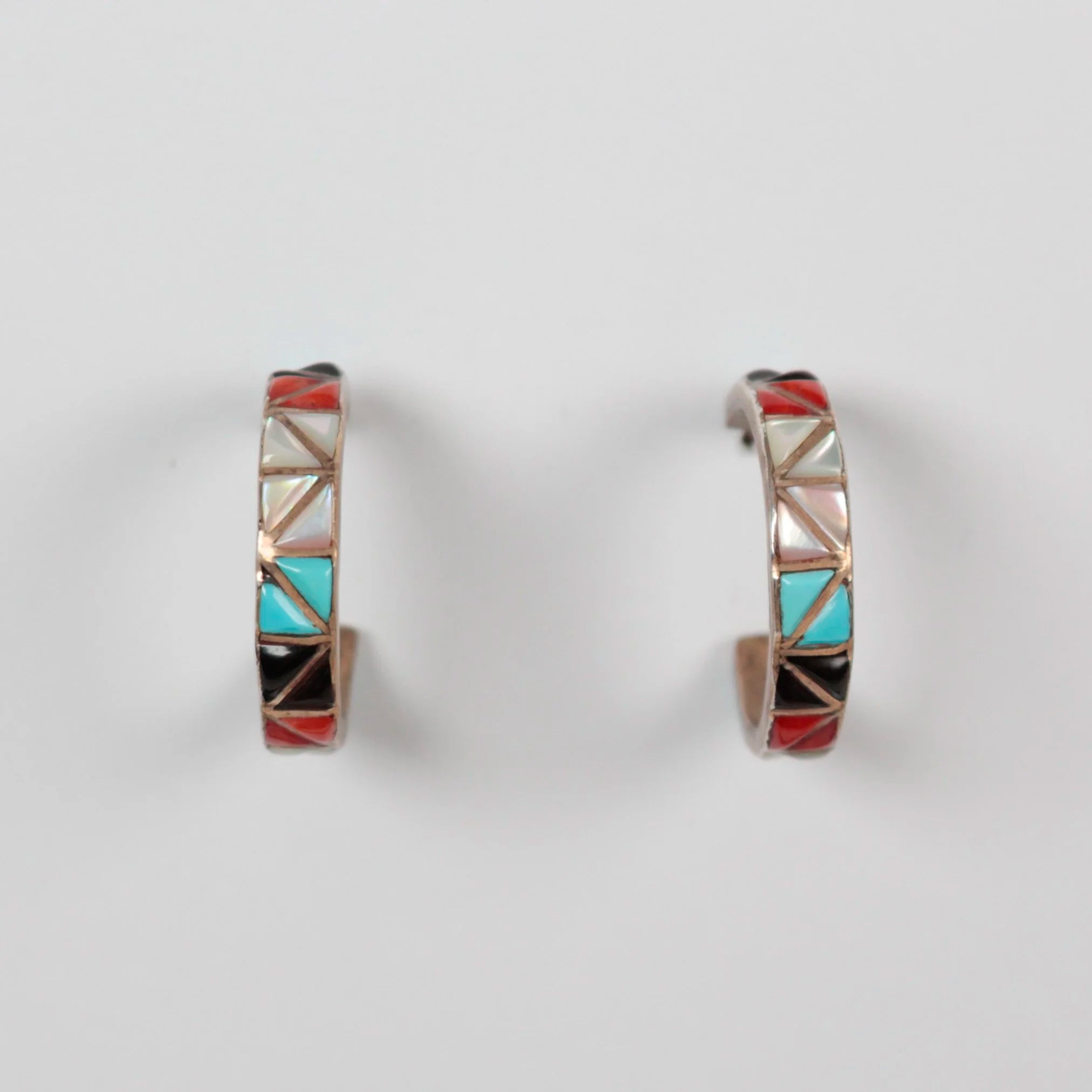 Vintage Zuni Hoops