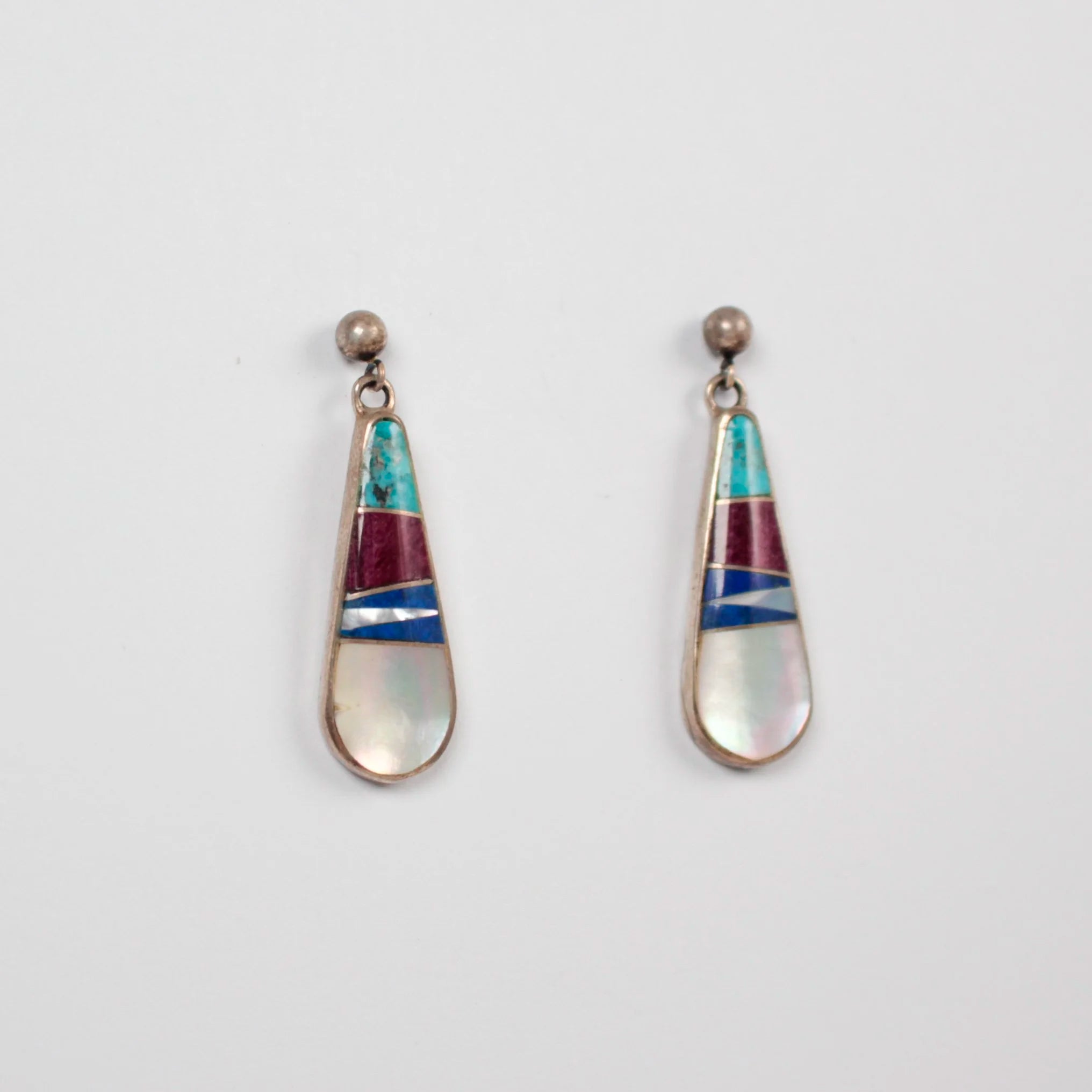 Vintage Inlay Earrings