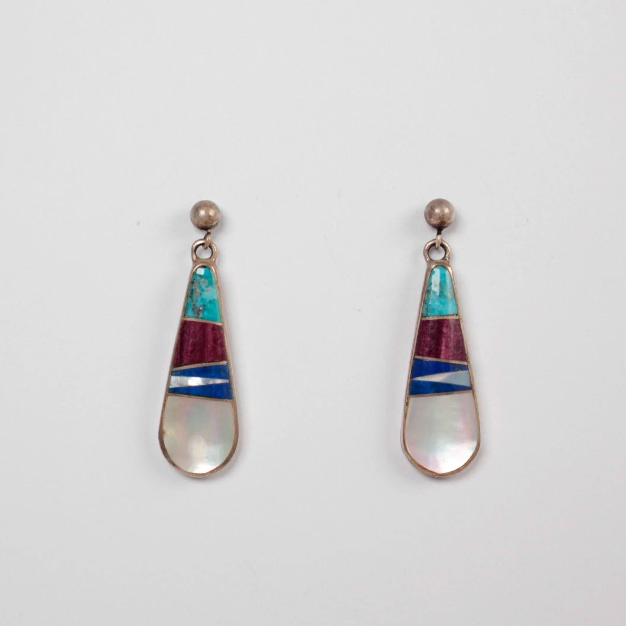Vintage Inlay Earrings