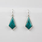 Modernist Navajo Turquoise Drops