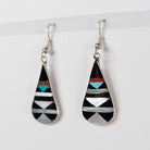 Zuni Inlay Drop Earrings