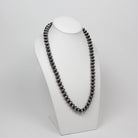 Navajo Silver Beaded Necklace
