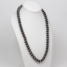 Navajo Silver Beaded Necklace