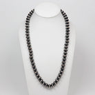 Navajo Silver Beaded Necklace