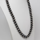 Navajo Silver Beaded Necklace