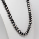 Navajo Silver Beaded Necklace