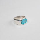 Sebastian Cilento - Narrow Brooklyn - Blue Bird Turquoise - Emerald Cut