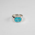 Sebastian Cilento - Narrow Brooklyn - Blue Bird Turquoise - Emerald Cut