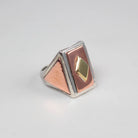 B.C. for South West Trader - BC Brass Diamond Geometry Signet