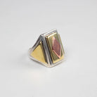 B.C. for South West Trader - BC Copper Diamond Geometry Signet