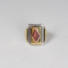 B.C. for South West Trader - BC Copper Diamond Geometry Signet