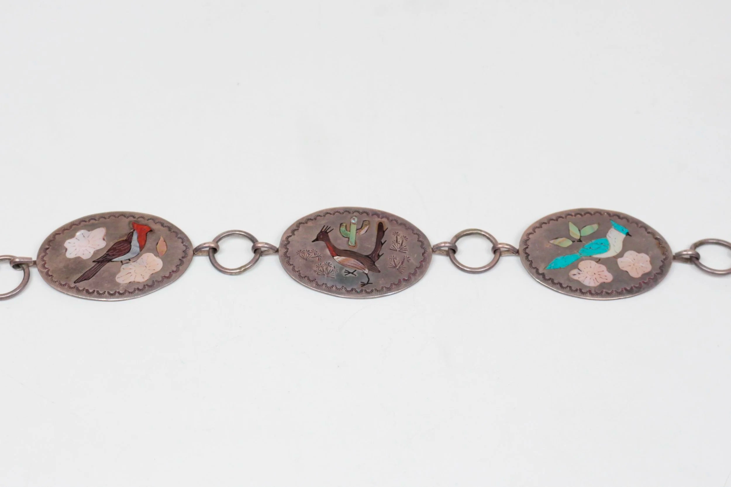 1960's Zuni Inlay Lady's Belt