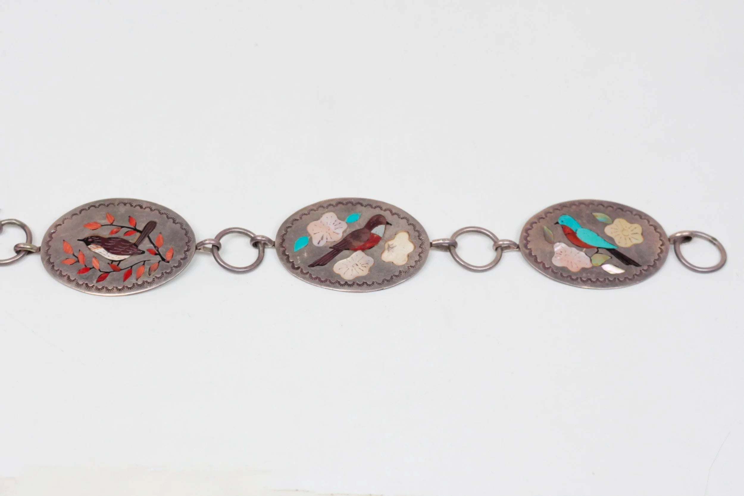 1960's Zuni Inlay Lady's Belt