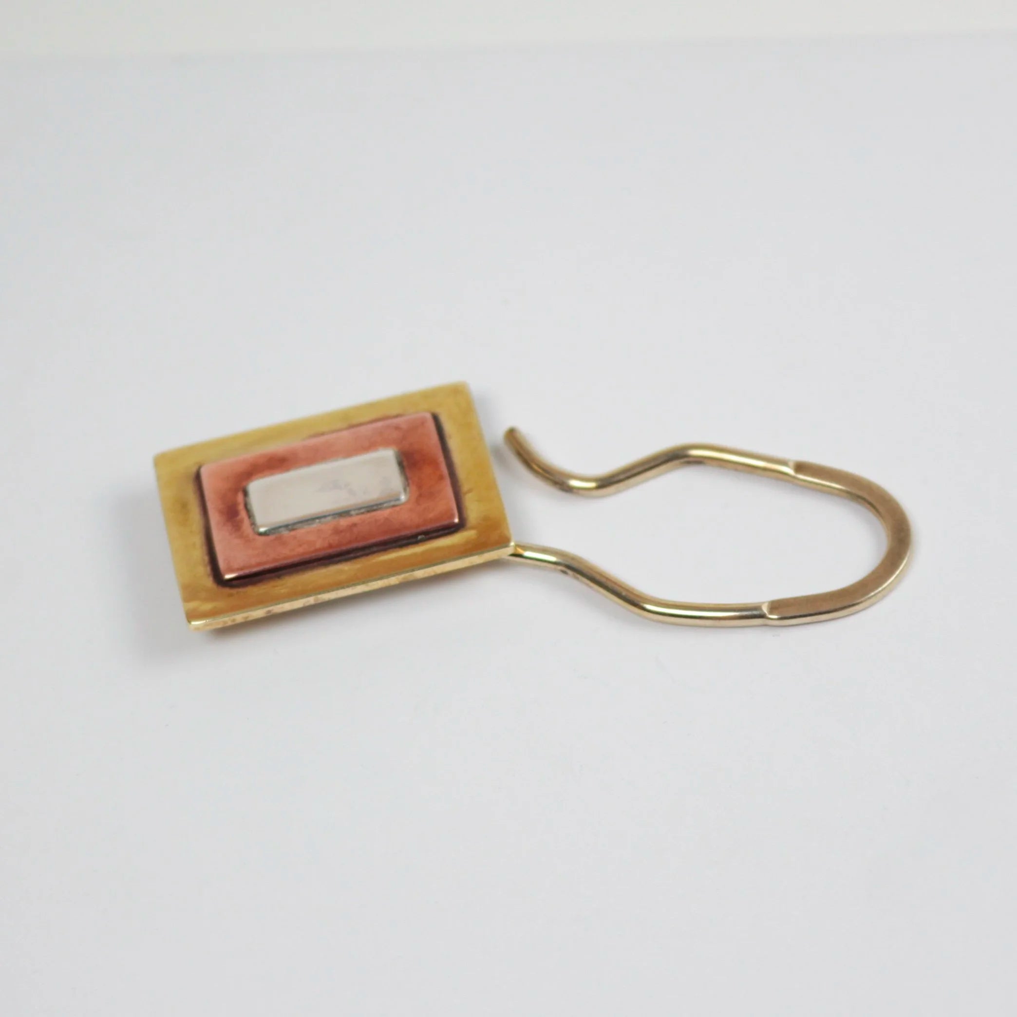 B.C. for South West Trader - Brass, Sterling & Copper Key Ring