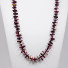 Purple Spondylus Heishi Necklace