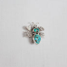 Turquoise Bee PIn