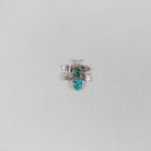 Turquoise Bee PIn