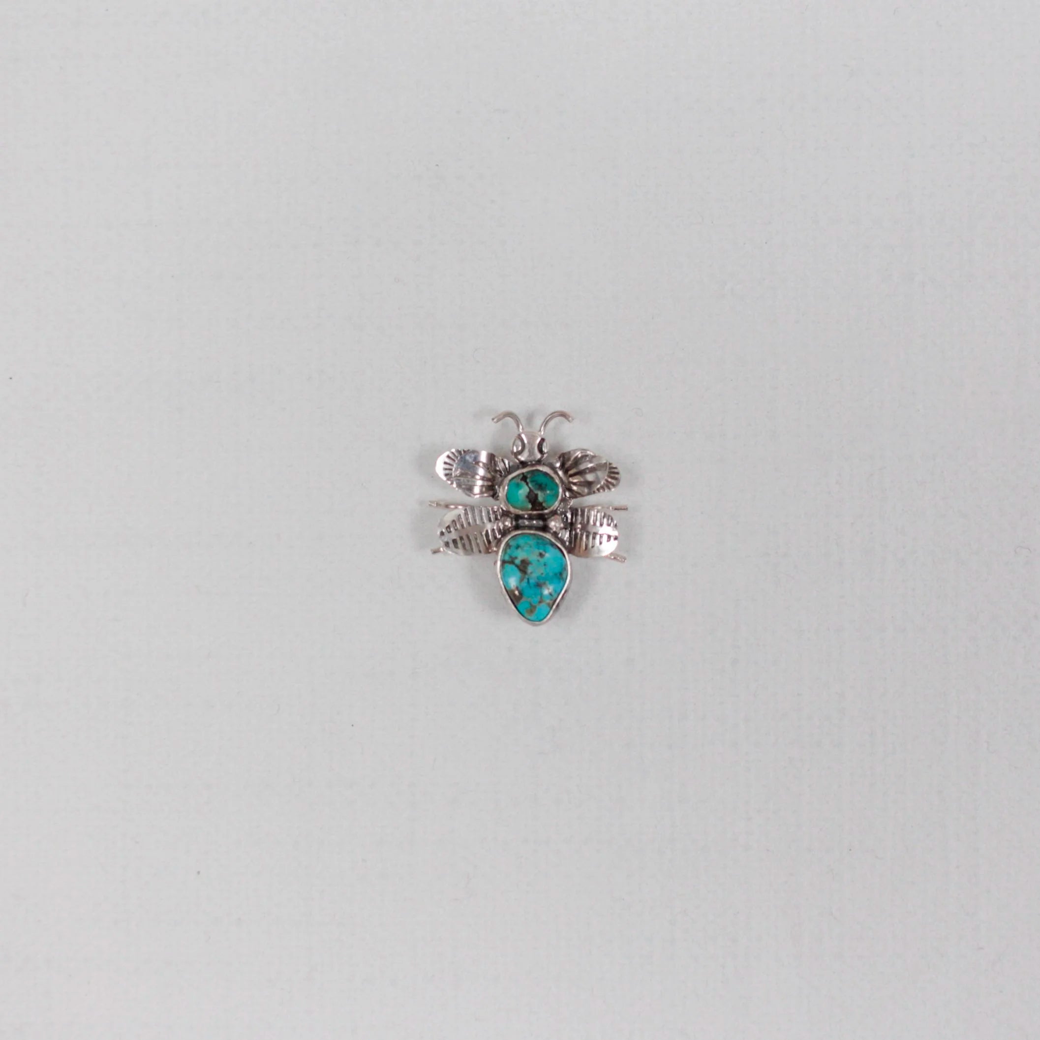 Turquoise Bee PIn