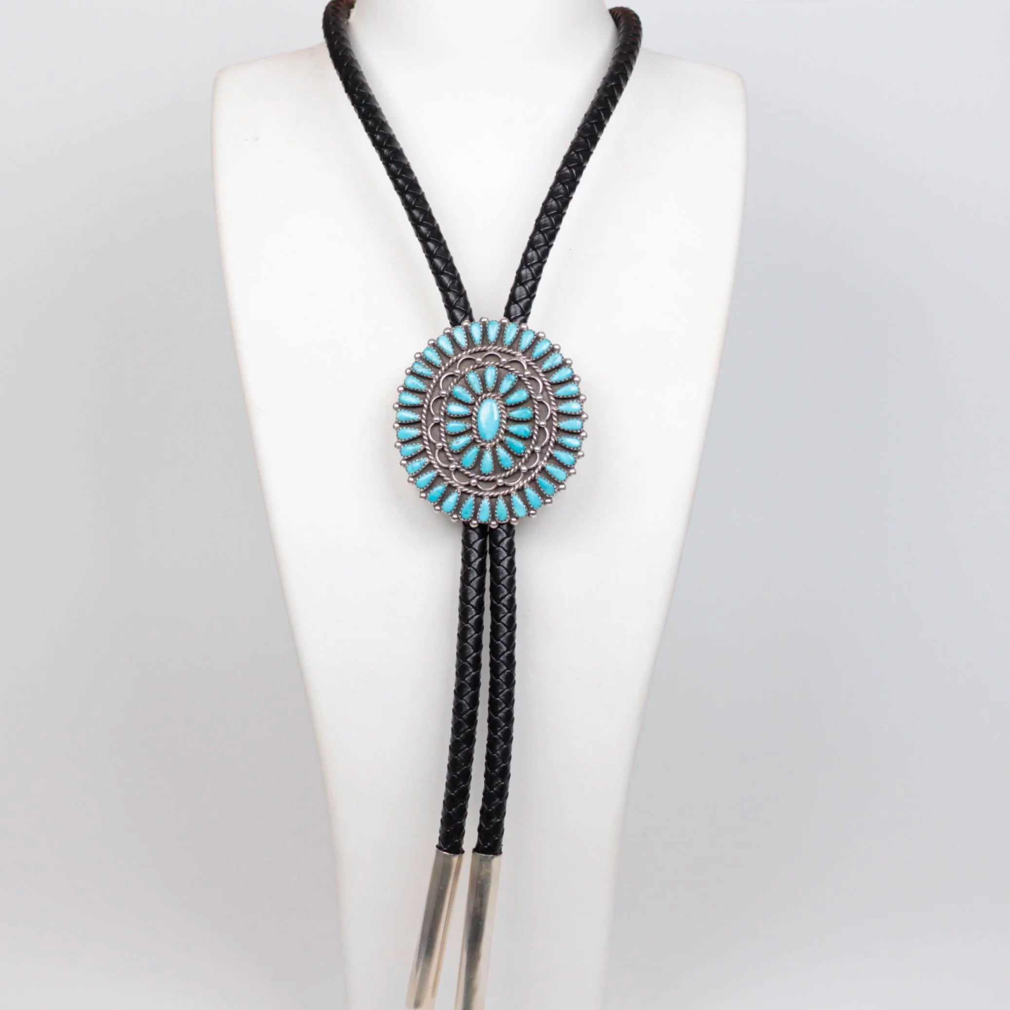 Vintage Zuni Petit Point Bolo