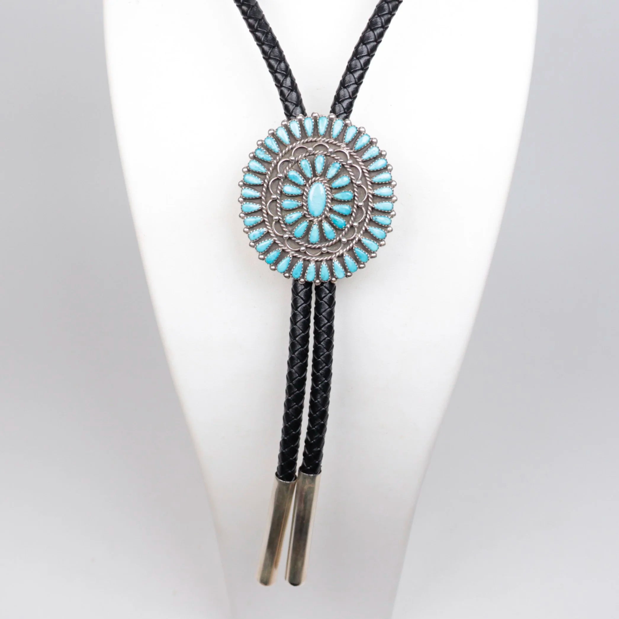 Vintage Zuni Petit Point Bolo