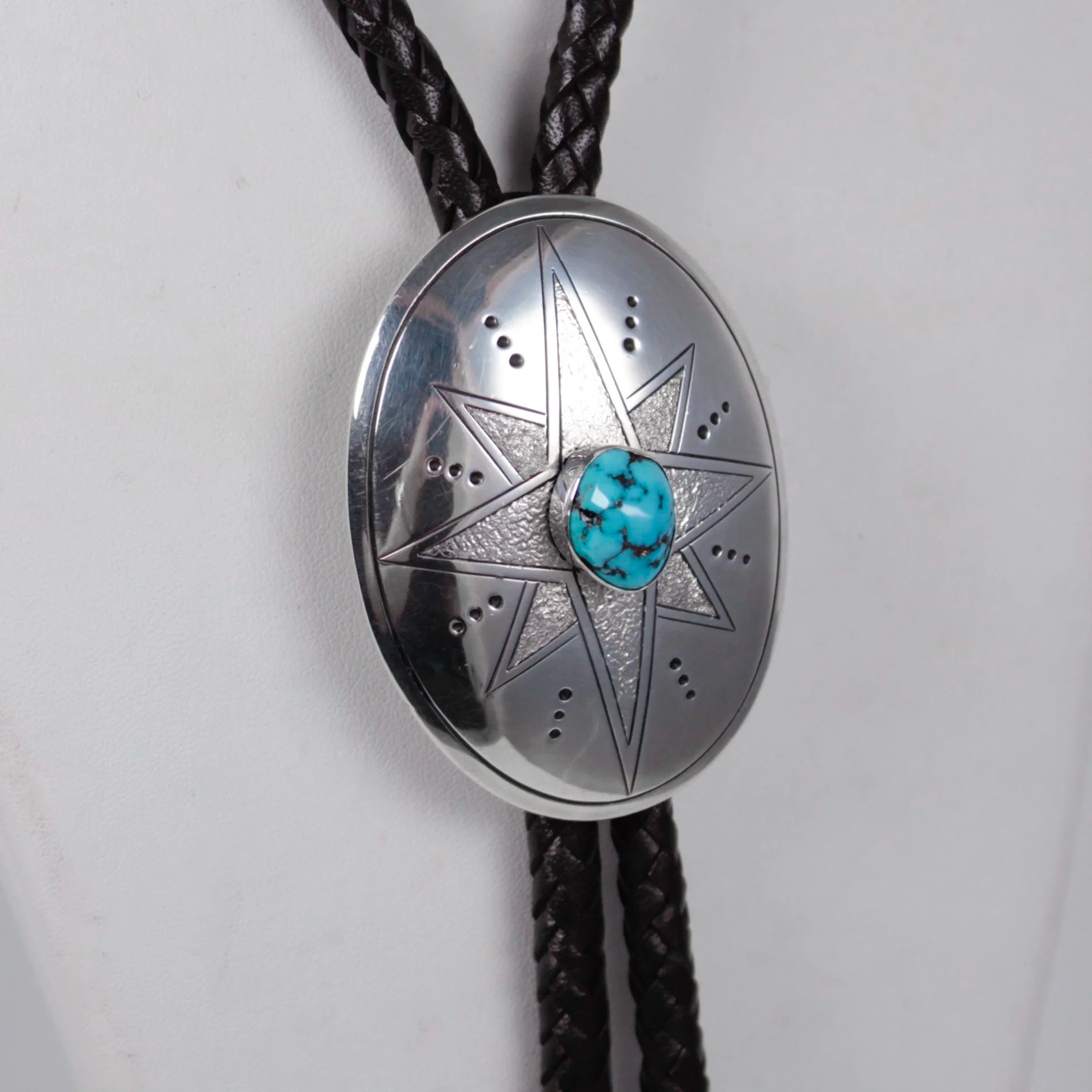 Vintage Navajo Star Bolo