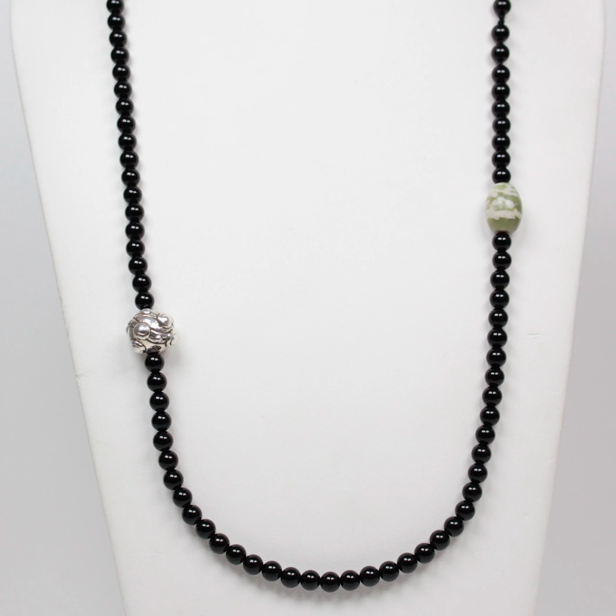 B.C. for South West Trader - BC Onyx Beads with Labradorite & Sterling