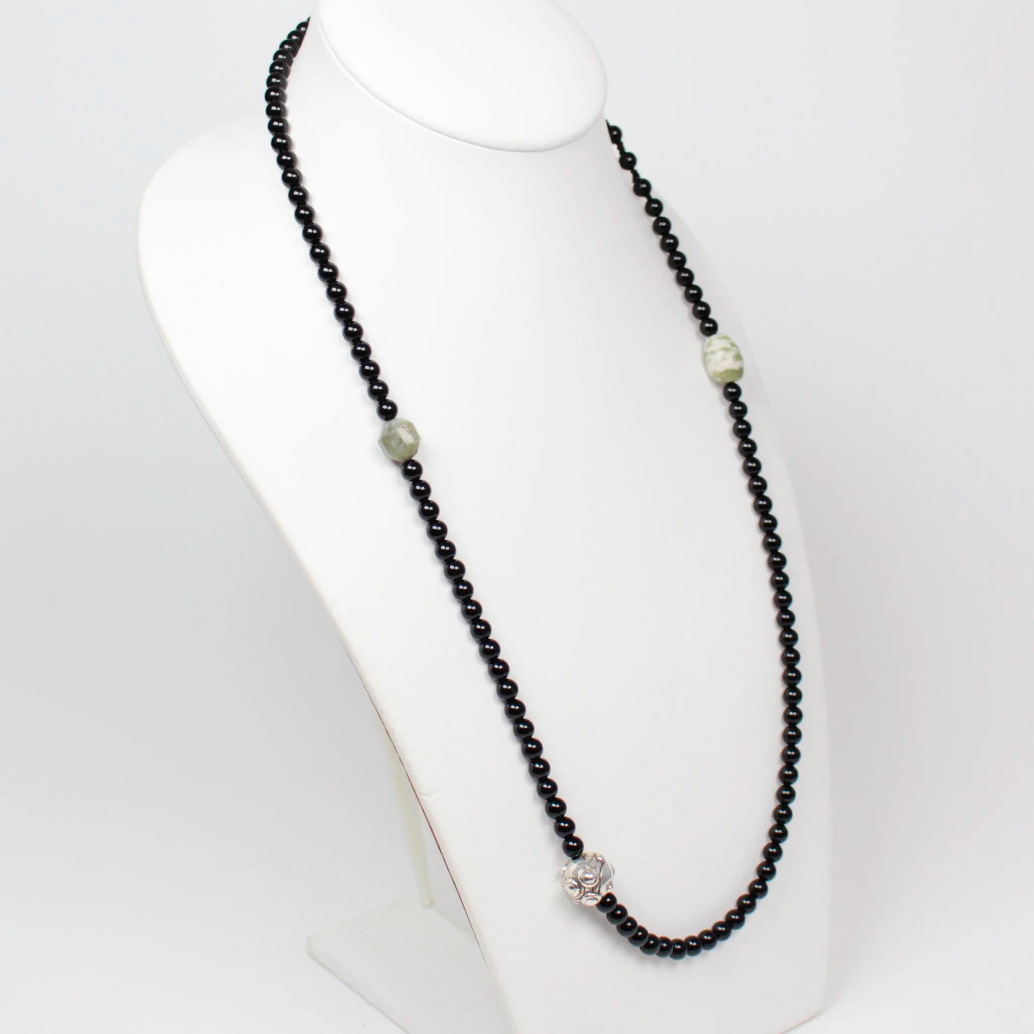 B.C. for South West Trader - BC Onyx Beads with Labradorite & Sterling