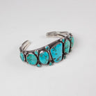 Early Pueblo Turquoise Inlay Cuff