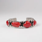 Mike Bird Romero Coral Inlay Cuff