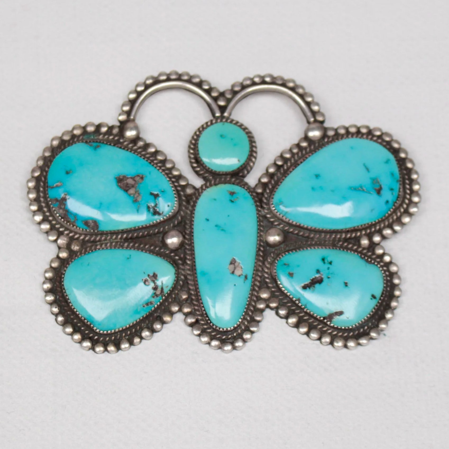 1940's Zuni Butterfly Brooch