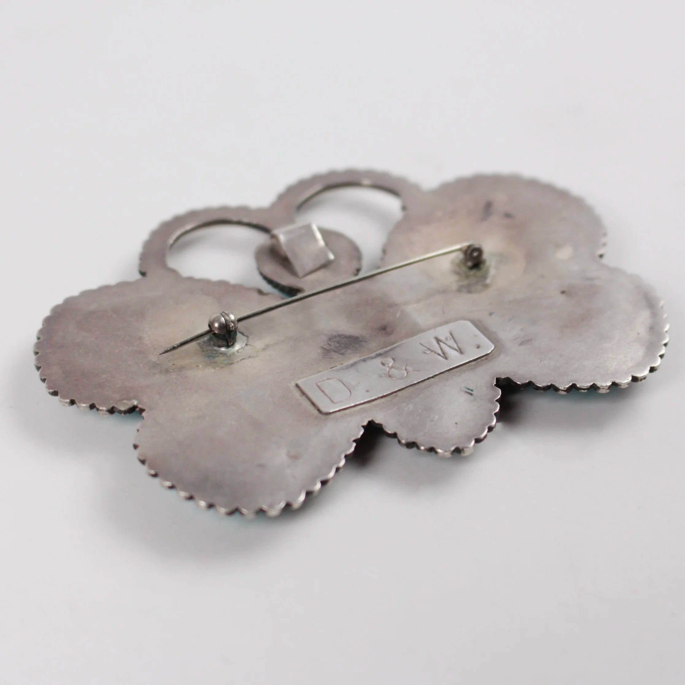 1940's Zuni Butterfly Brooch