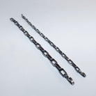 B.C. for South West Trader - Oxidised Large Trader Link Chain Bracelet