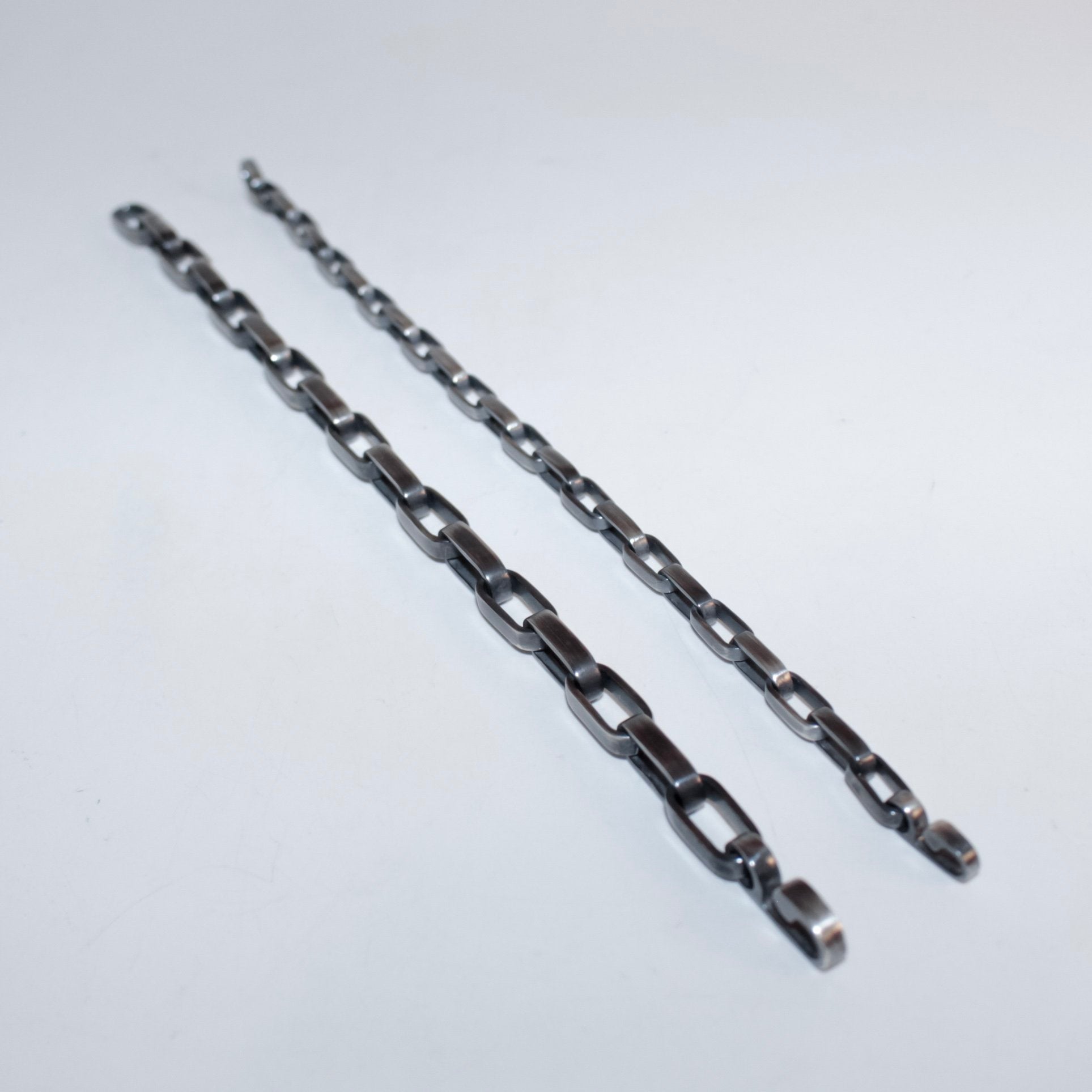 B.C. for South West Trader - Oxidised Large Trader Link Chain Bracelet