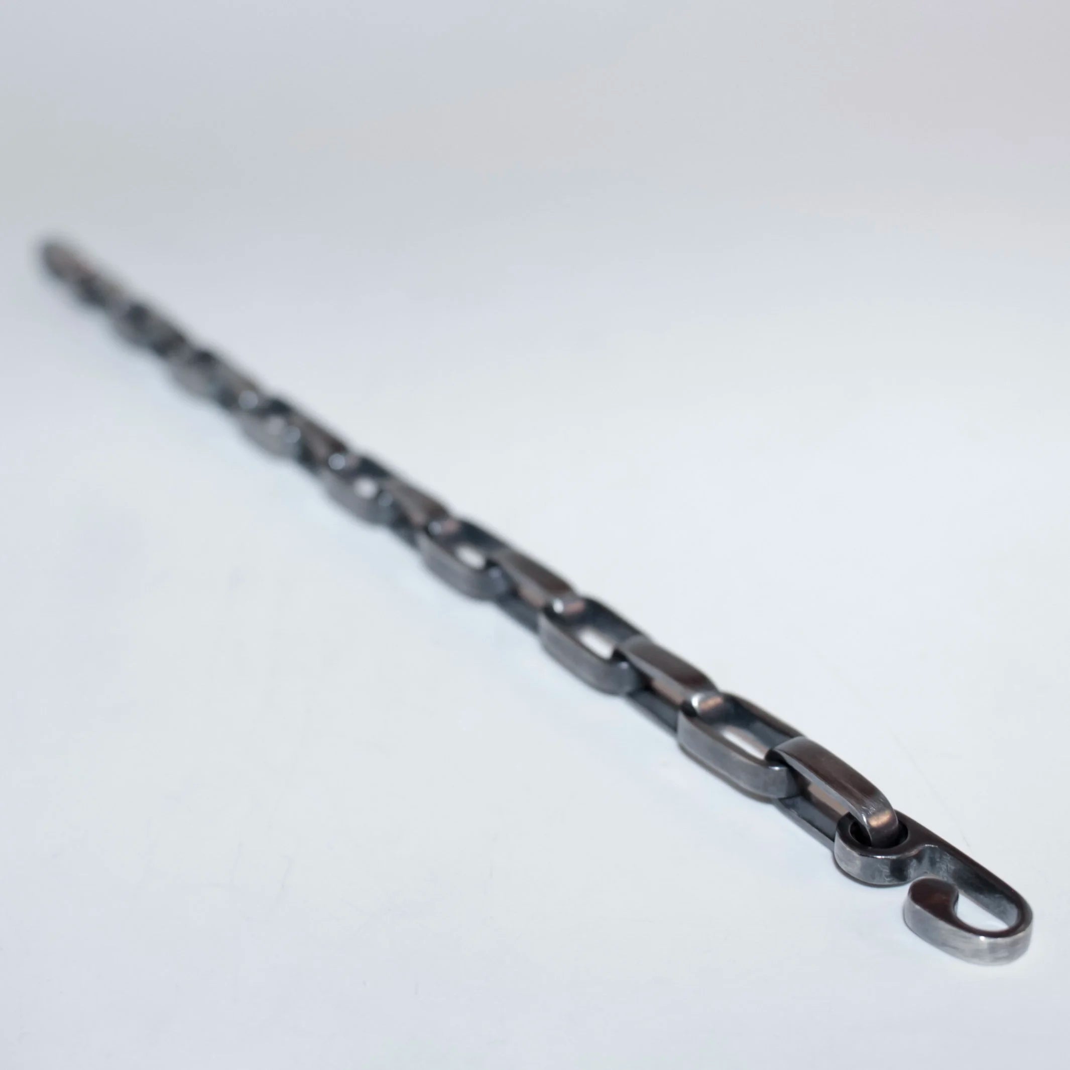 B.C. for South West Trader - Oxidised Large Trader Link Chain Bracelet