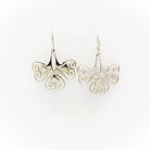 River & Sons - Sterling Filigree Butterfly Earrings