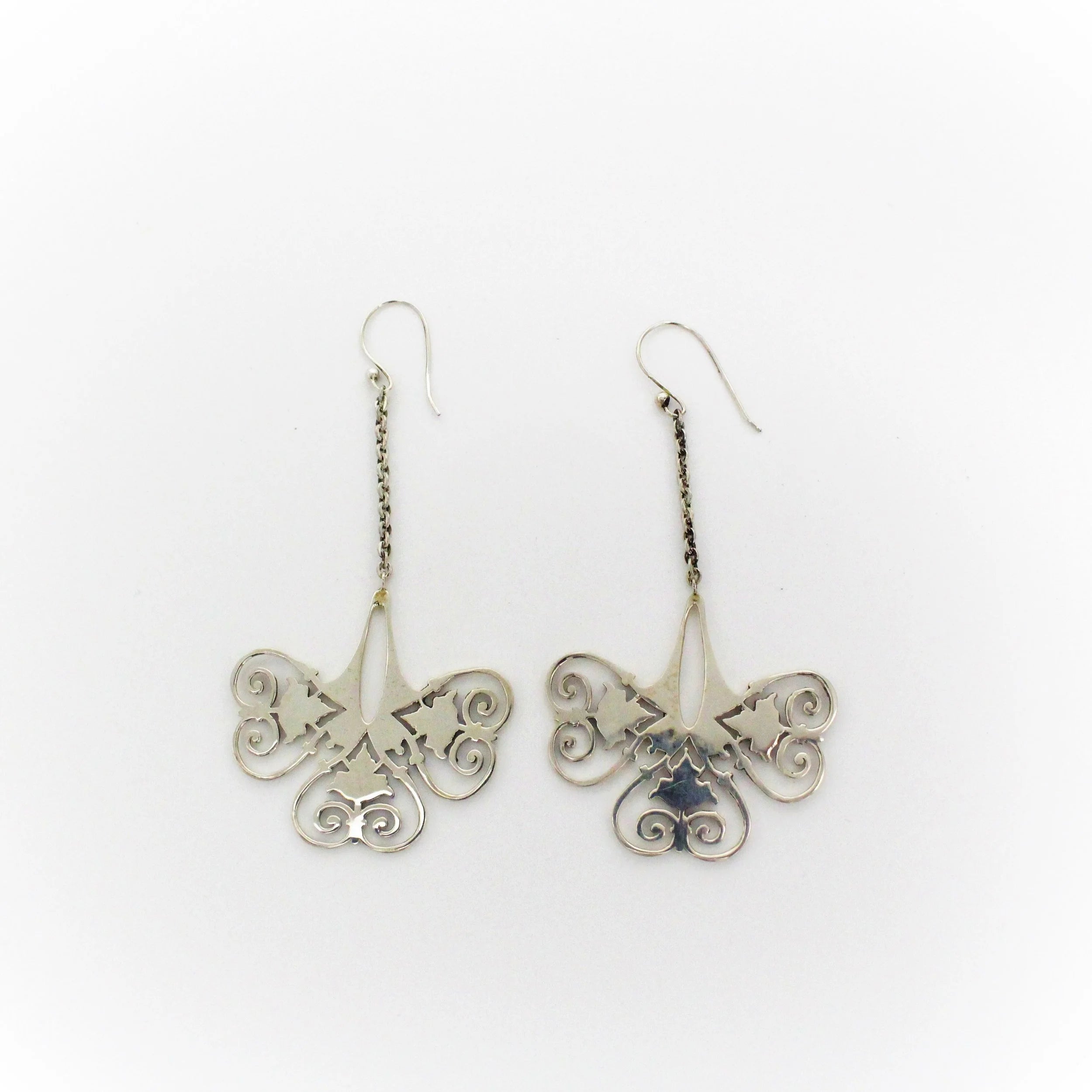 River & Sons - Filigree Butterfly Earrings