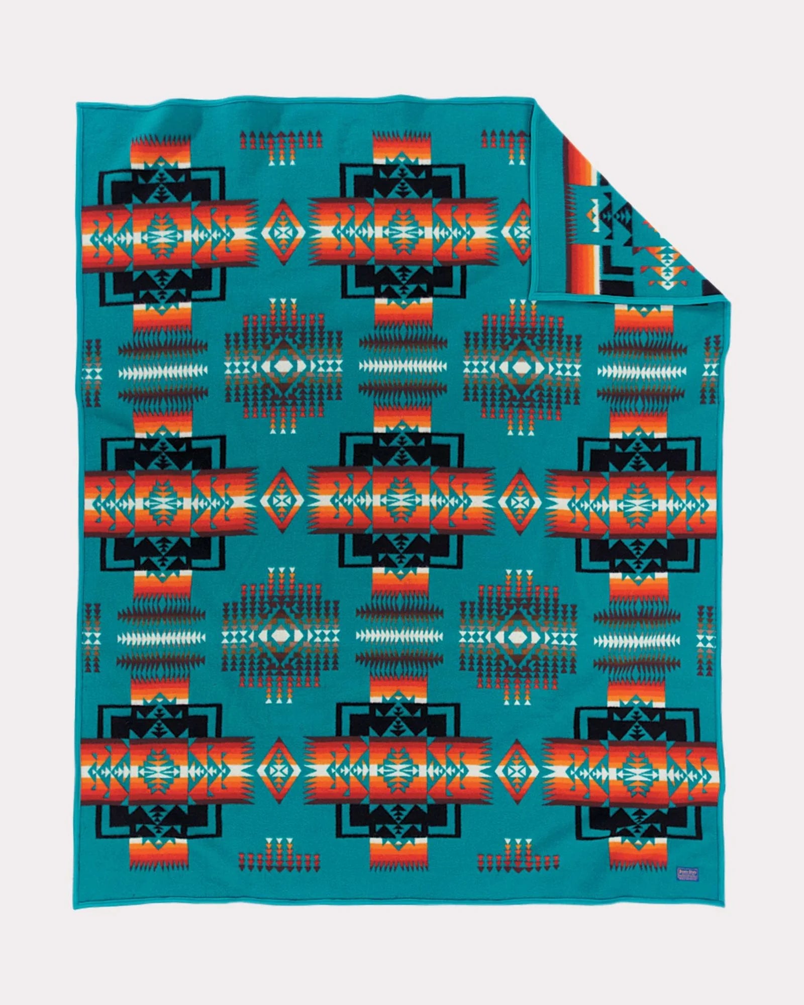 Pendleton - Chief Joseph Baby Blanket Turquoise
