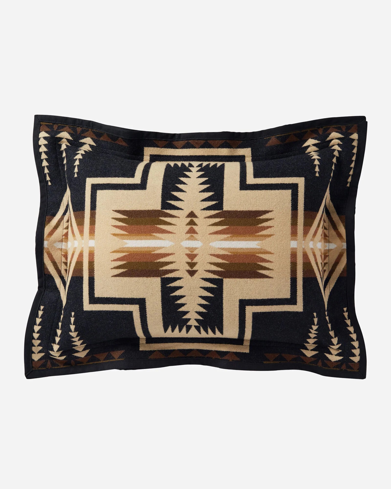 Pendleton - Harding Sham Black & Tan