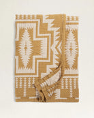 Pendleton - Harding Star Organic Cotton Matelassé Ochre - Single