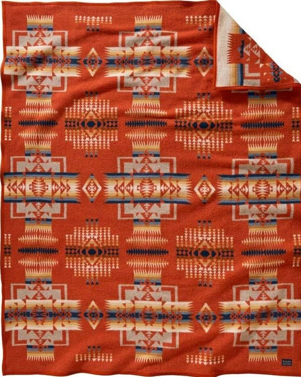 Pendleton - Chief Joseph Napped Blanket - Chilli