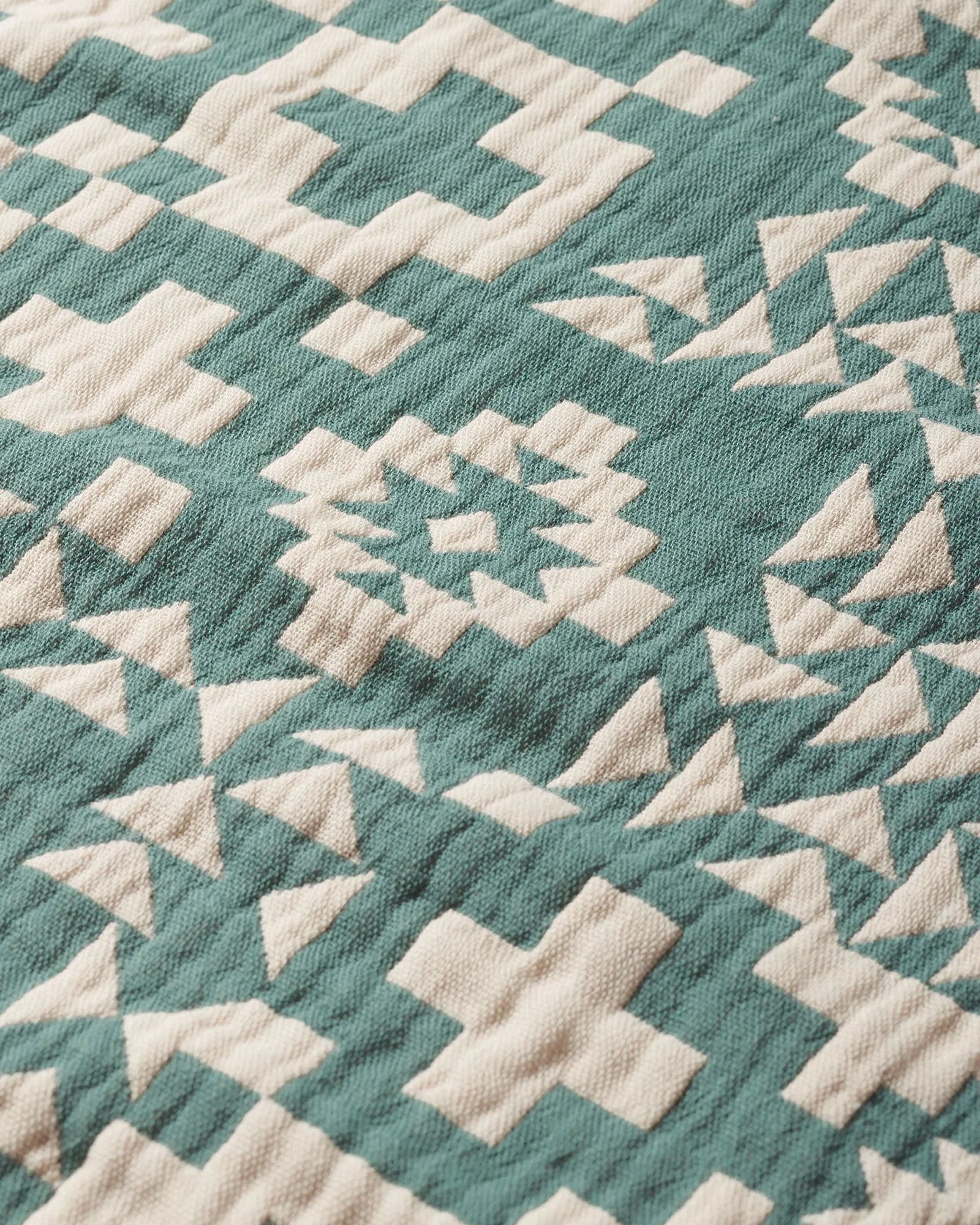 Pendleton - BLUE RIDGE Cotton Baby Blanket - Atlantic