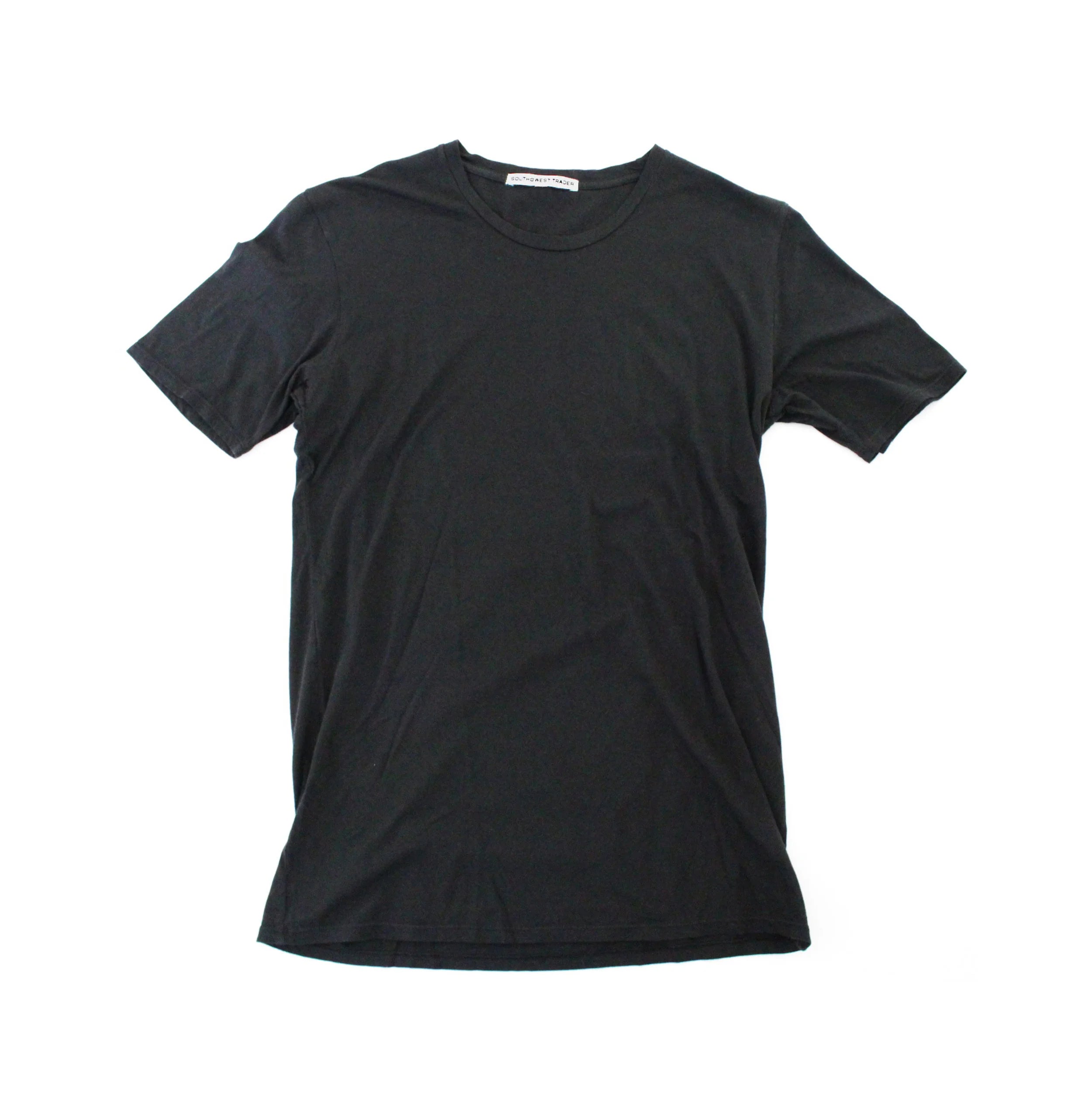 Crewneck T-Shirt - Charcoal