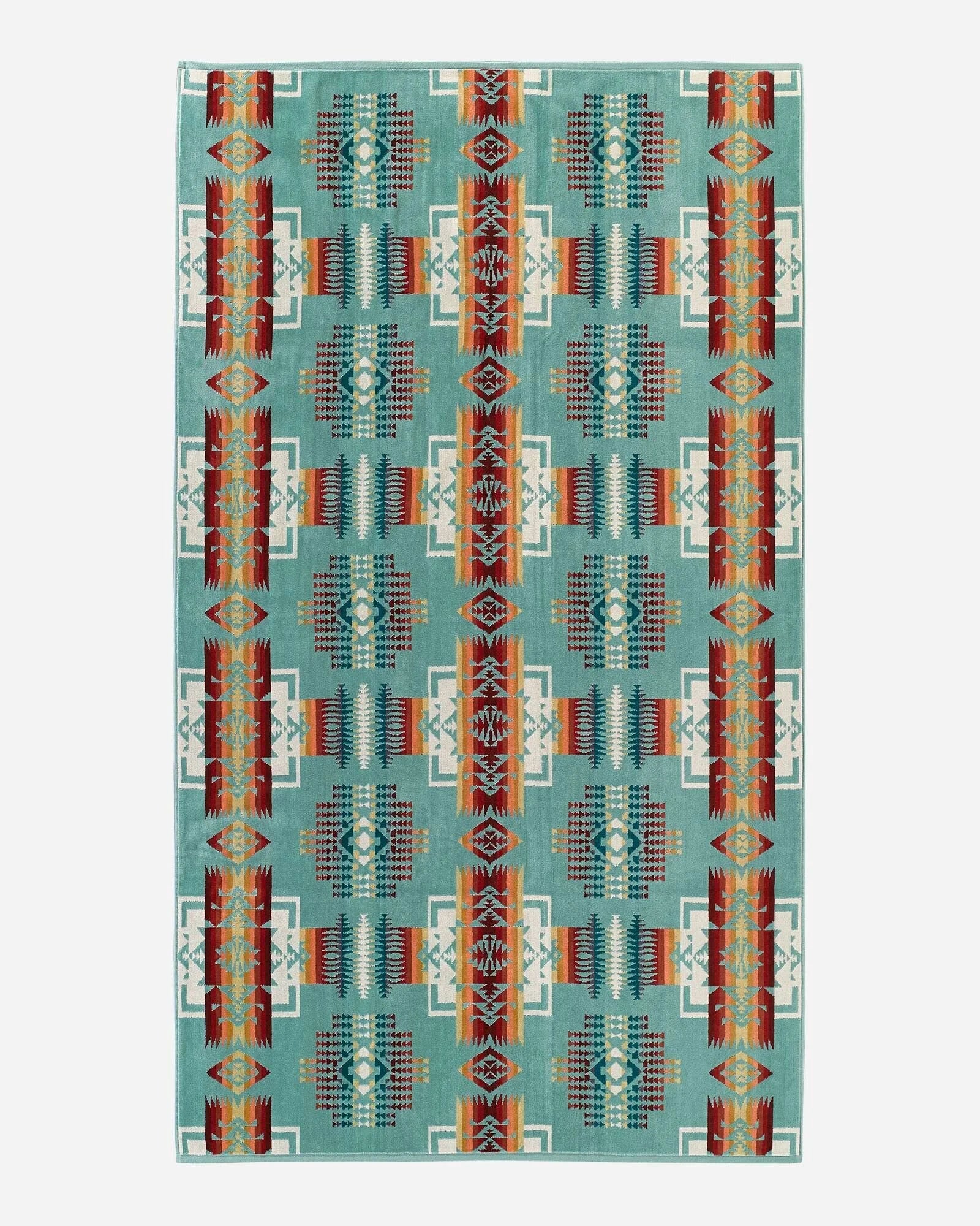 Pendleton - Chief Joseph Beach Towel Aqua