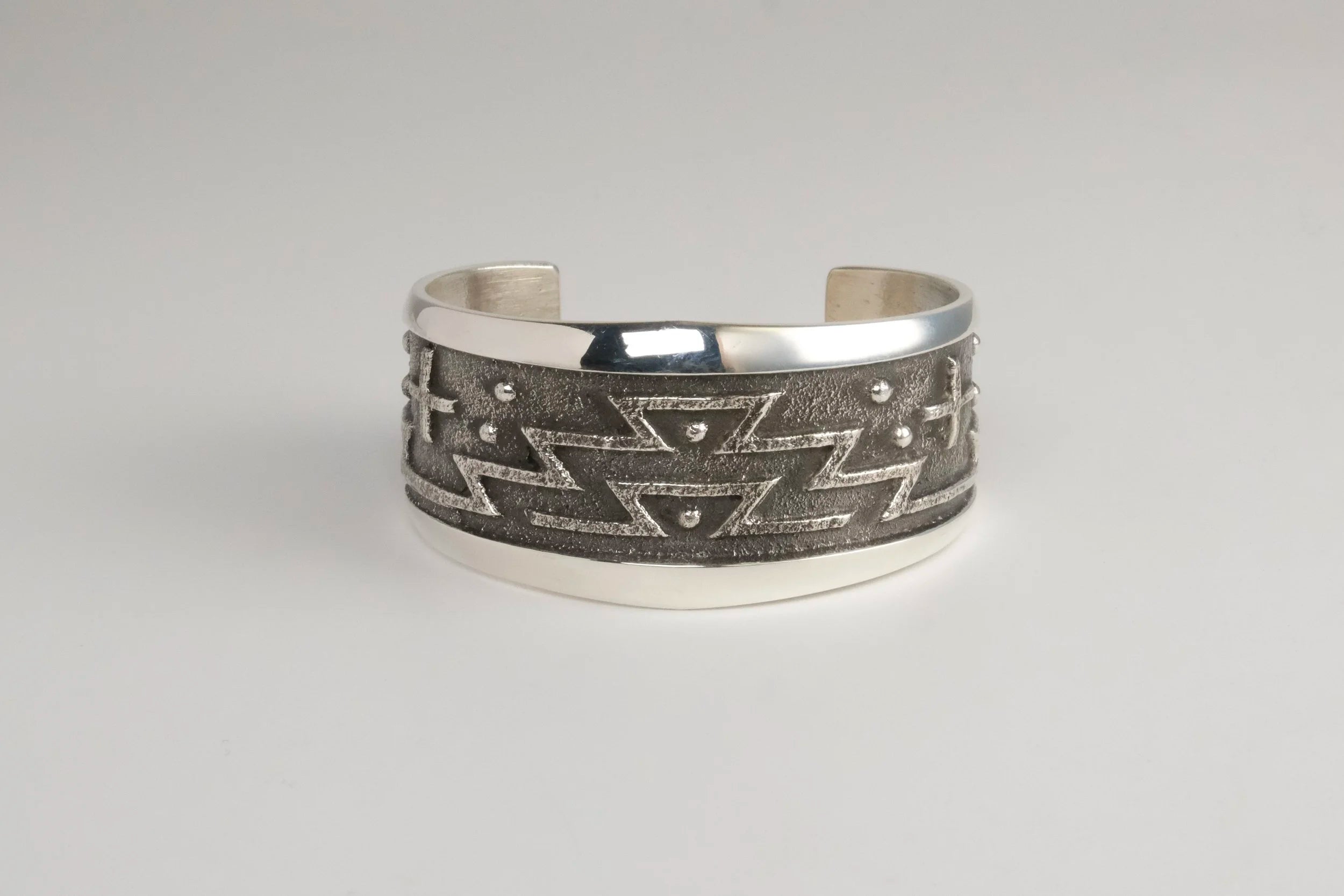 Sandcast Navajo Cuff